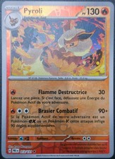 Carte Pokémon Pyroli Holo REVERSE 013/131 PRE EV8.5 Evolutions Prismatiques NEUF