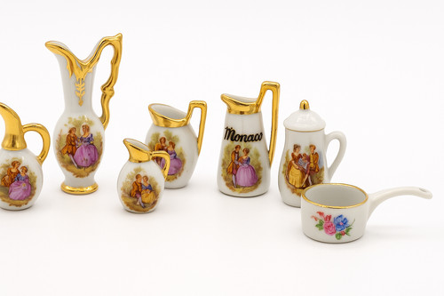 Lot miniatures en - de,