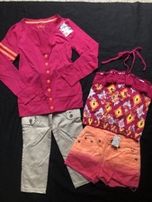 NWT girls sz 10S JUSTICE pink