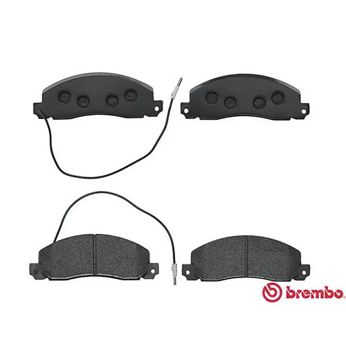 Pastilles avant freins - freins, brembo