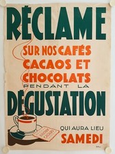 Affiche RÉCLAME sur nos