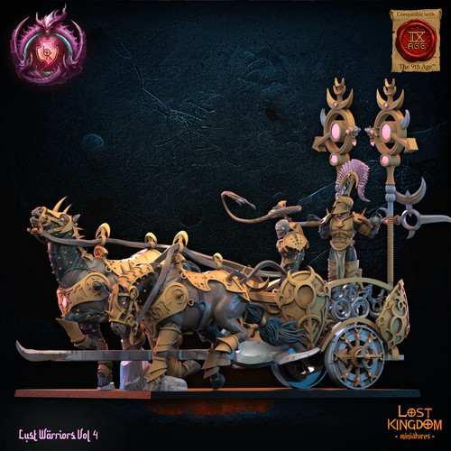 Chariots guerrier chaos - guerrier,