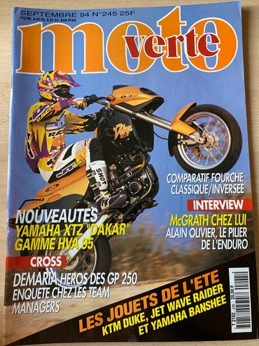 Moto verte magazine - verte, du