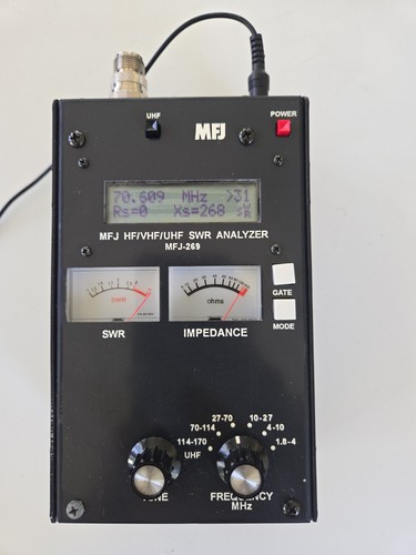 Mfj 259b vhf swr analyzer - mfj‑259b, hf/vhf