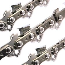 3x Tronçonneuse Pleine Burin 38cm 3/8 " 1,5mm 56 TG pour Dolmar PS7900, PS7910,