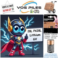 Pile 28L PX28L A544 4LR44