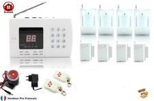 Kit Système d'alarme de maison sans fil  auto appel téléphonique Kit-4-4