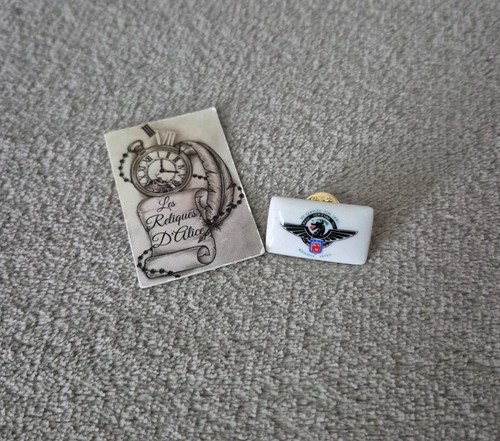 Pin porcelaine base - pin's,
