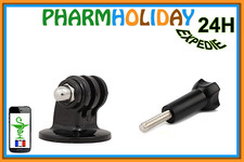 TRIPOD MOUNT ADAPTER GOPRO or other brand for FIXED CAMERA + SCREW SET 