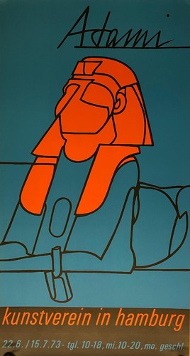 Valerio adami affiche - valerio,