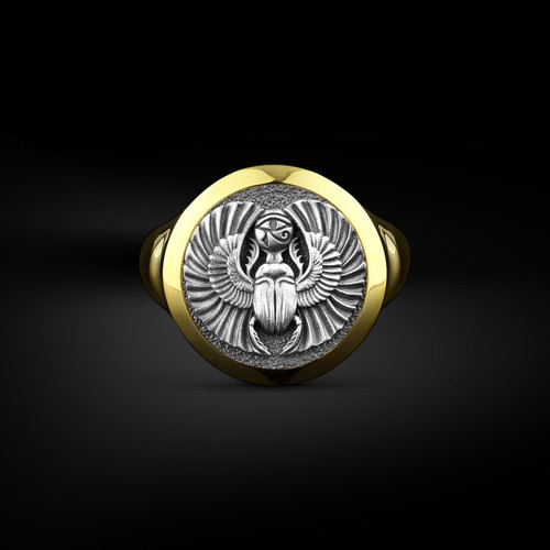 Bague chevalière homme