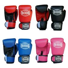 Gants de boxe Muay Thai entraînant des adultes et des enfants en faux cuir PU