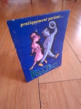 CARTON PUBLICITAIRE CHAUSSURES PRATIC , SIGNE R.ASSIER