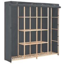 Garde robe 173x40x170 tissu - garde-robe,