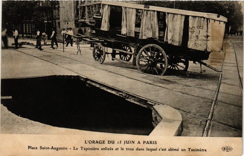 Cpa orage juin a - cpa, 15
