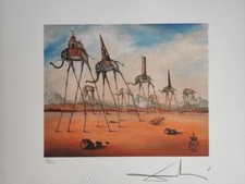 Lithographie signée à la