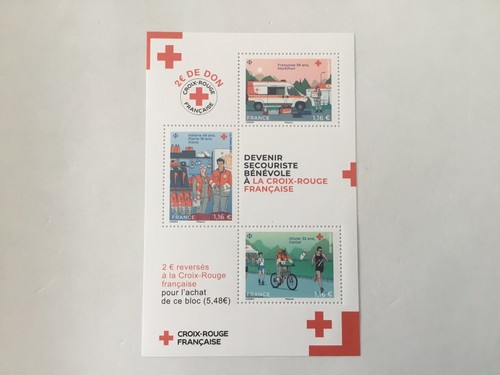 France feuillet neuf - neuf, croix