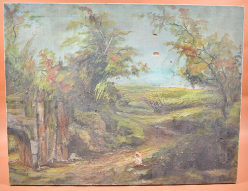 Peinture huile sur toile - l'huile,