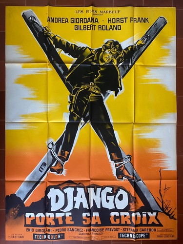 Affiche django porte croix - django, sa