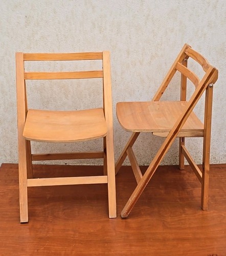 Chaises pliantes bois - chaises,