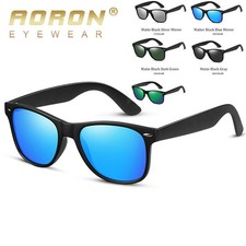 Lunettes De Soleil Polarisees Carrees Retro Conduite Peche Randonnee Camping