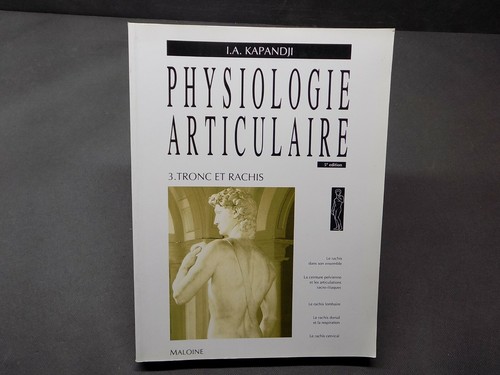 Physiologie articulaire - physiologie,