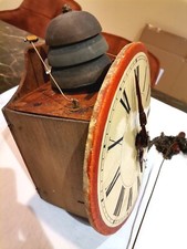 Tres Rare Horloge Pendule Forêt Noire 3 Cloche Comtoise