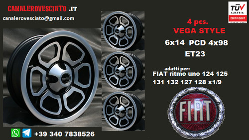 Cerchi momo vega 14 4x98 - cerchi,