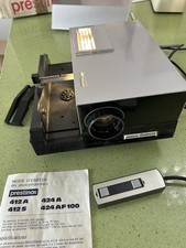 Projecteur diapositives Prestinox Diatechnic 412 424 Vintage télécommande notice