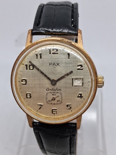 Montre vintage pax - pax, antichoc