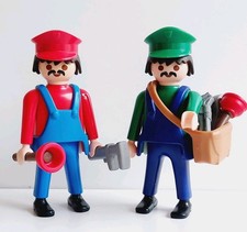 Playmobil MARIO et LUIGI Jeux Vidéos Bros Games Kart Nintendo Plombiers custom