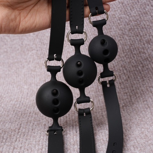 Gag boule ouverte bouche - de,