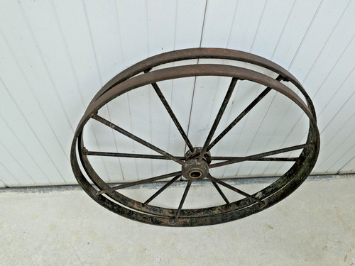 Roues anciennes fonte - roues,