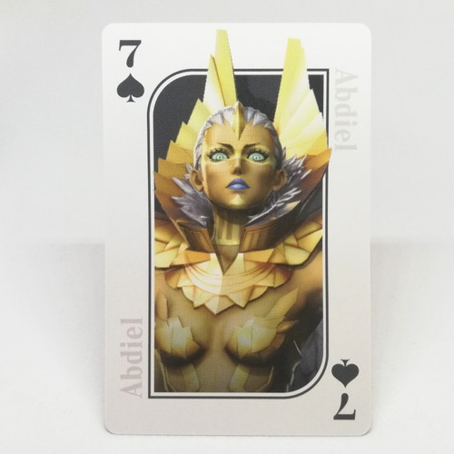 Cartes jouer abdiel spade - cartes,