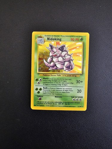 Carte pokémon nidoking - pokémon,