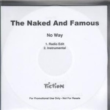 Naked and Famous No Way CDr UK