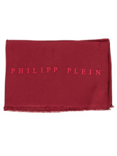 Philipp Plein Femme Unisexe Viscose Made In Italy 67x185 Cm Violet Homme