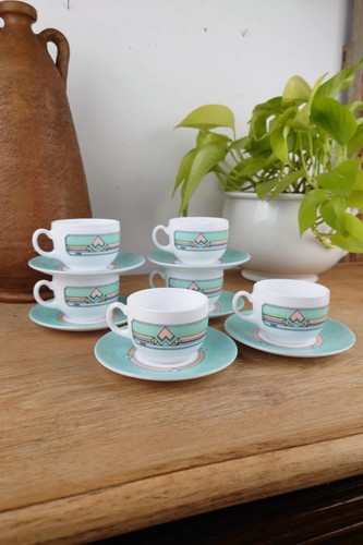 Service café vintage - service,