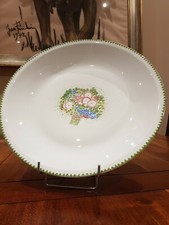 Rare et très grand Plat rond Porcelaine HAVILAND LIMOGES NICOLE SUZANNE LALIQUE 