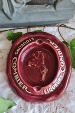 ANCIEN RARE CENDRIER PUBLICITAIRE COMBIER LIQUEURS CAFE BISTRO