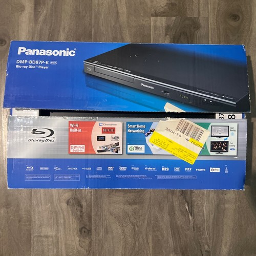 Panasonic dmp bd87p blu ray - dmp-bd87p-k, blu-ray