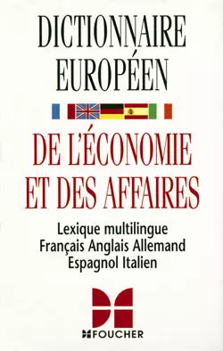 Dictionnaire européen - , de