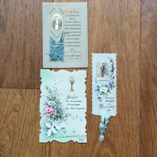 3 Images Pieuses Celluloïd