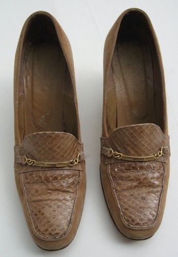 Elegant snakeskin saks - snakeskin,