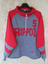 Maillot Sweat training GUINGAMP n°5 RIPPOZ PUMA vintage années 80 shirt 5 XL