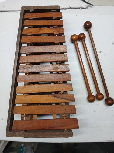 Vintage key xylophone - 12,