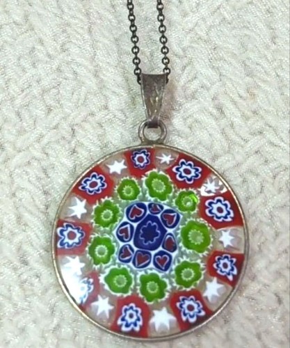 Collier verre amv venise - en,