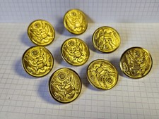 Art Metal Works Newark, NJ  Boutons Militaire Aigle U.S.