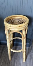 Tabouret En Rotin Grand 
