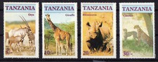 TANZANIE Tanzania 1986 Giraffe